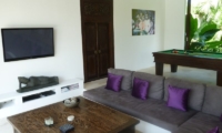 Lounge Area with TV - Villa Tempat Damai - Canggu, Bali