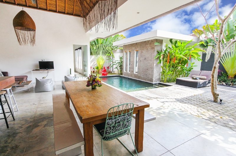 Dining Area with View - Villa Turtle - Seminyak, Bali