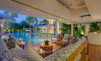 Pool Side Seating Area - Villa Zambala - Canggu, Bali