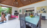 Living and Dining Area - Villa Zanissa Villa Nissa - Seminyak, Bali