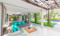 Living Area with Garden View - Ziva A Residence - Seminyak, Bali