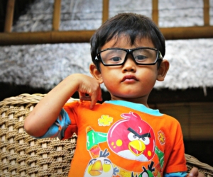 Kid With Glasses Ubud