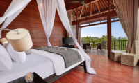 Bedroom and Balcony - Hidden Hills Villas Villa Grande - Uluwatu, Bali