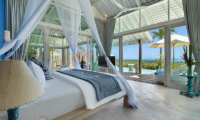 Bedroom with Pool View - Hidden Hills Villas Villa Santorini - Uluwatu, Bali