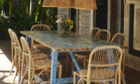 Open Plan Dining Area - The Island Houses- Garden House - Seminyak, Bali