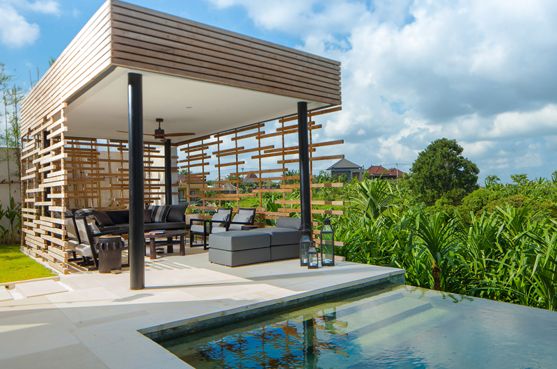 Open Plan Lounge Area - The Palm House - Canggu, Bali