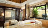 Romantic Bathtub Set Up - The Villas At Ayana Resort Bali - Jimbaran, Bali