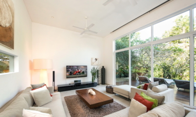 Living Area with TV - Villa Alocasia - Canggu, Bali