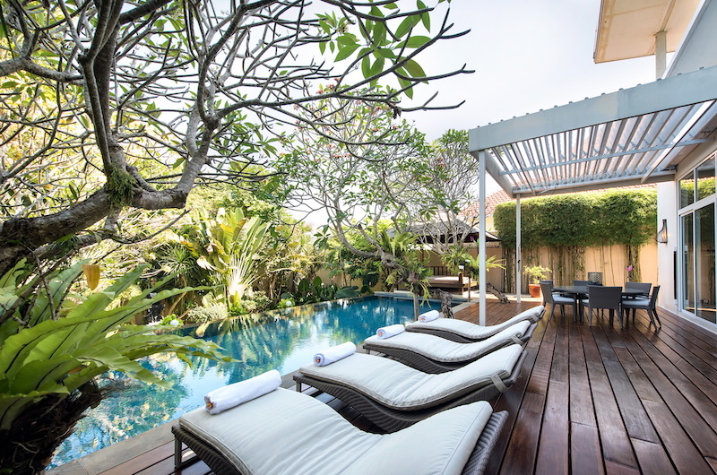 Pool Side - Villa Alocasia - Canggu, Bali