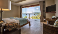 Bedroom with Sea View - Villa Gumamela - Candidasa, Bali