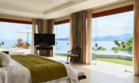 Bedroom with Pool View - Villa Gumamela - Candidasa, Bali
