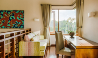 Lounge Area with Study Table - Villa Impian Manis - Uluwatu, Bali