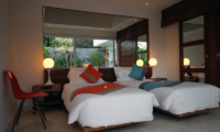 Twin Bedroom - Villa Kalila - Seminyak, Bali