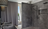 His and Hers Bathroom with Shower - Villa Vida - Canggu, Bali